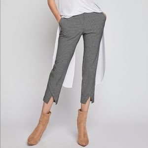 Mini Windowpane Crop Pant